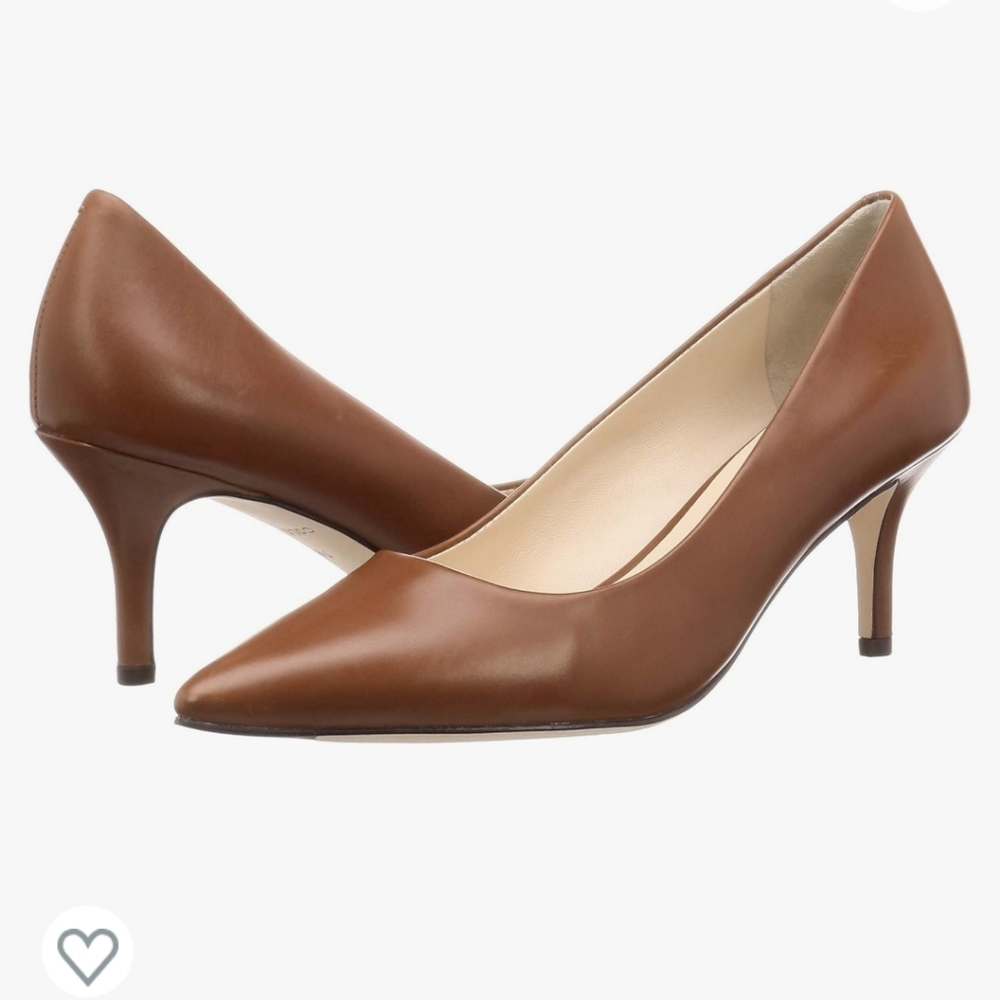 Cole Haan Tan Leather Pumps